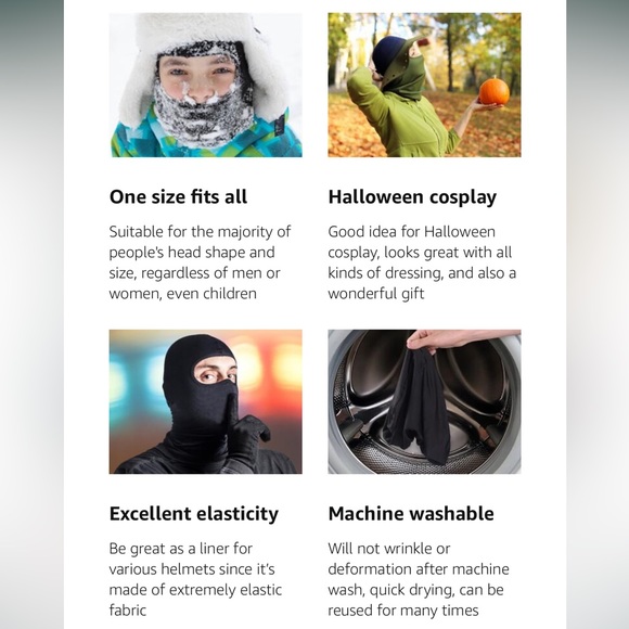 🎿 Balaclava Face Mask 🚴 - Picture 7 of 11